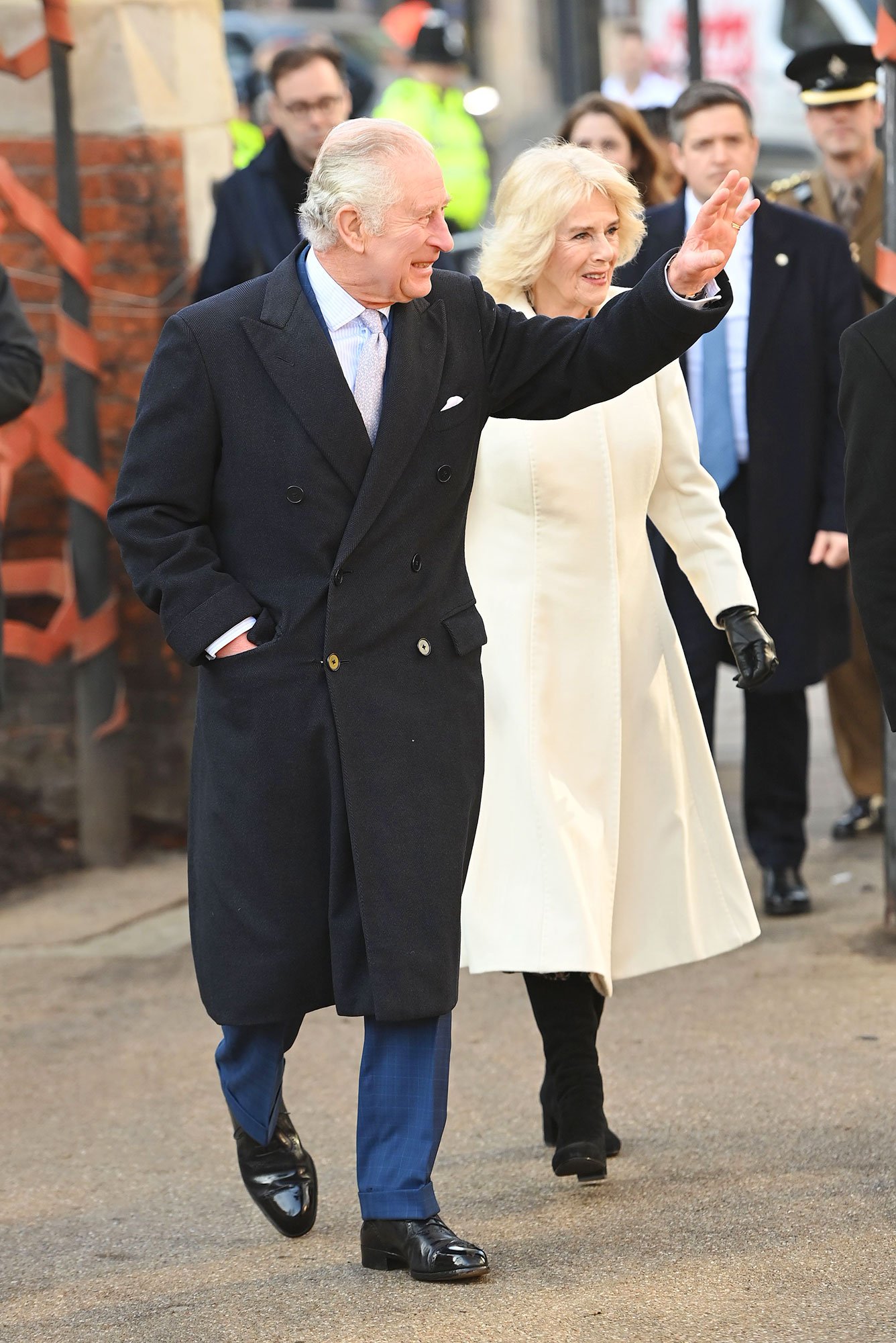 King Charles Reveals Hole in Sock During Mosque Visit