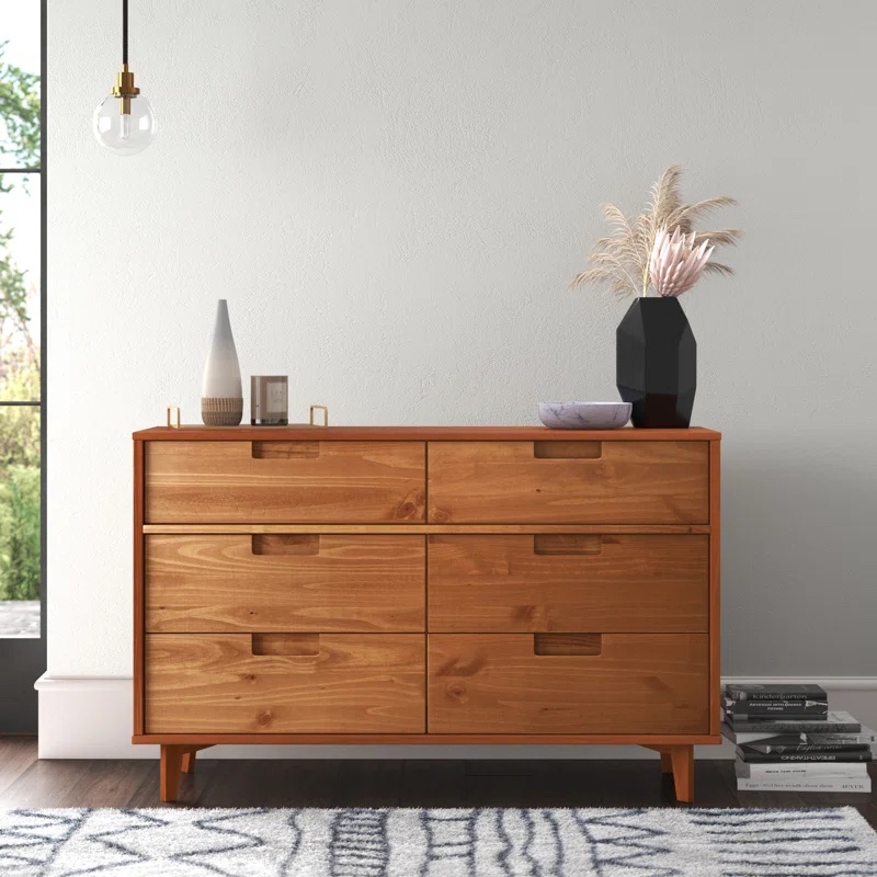 Mercury Row® Helmick 6 - Drawer Dresser