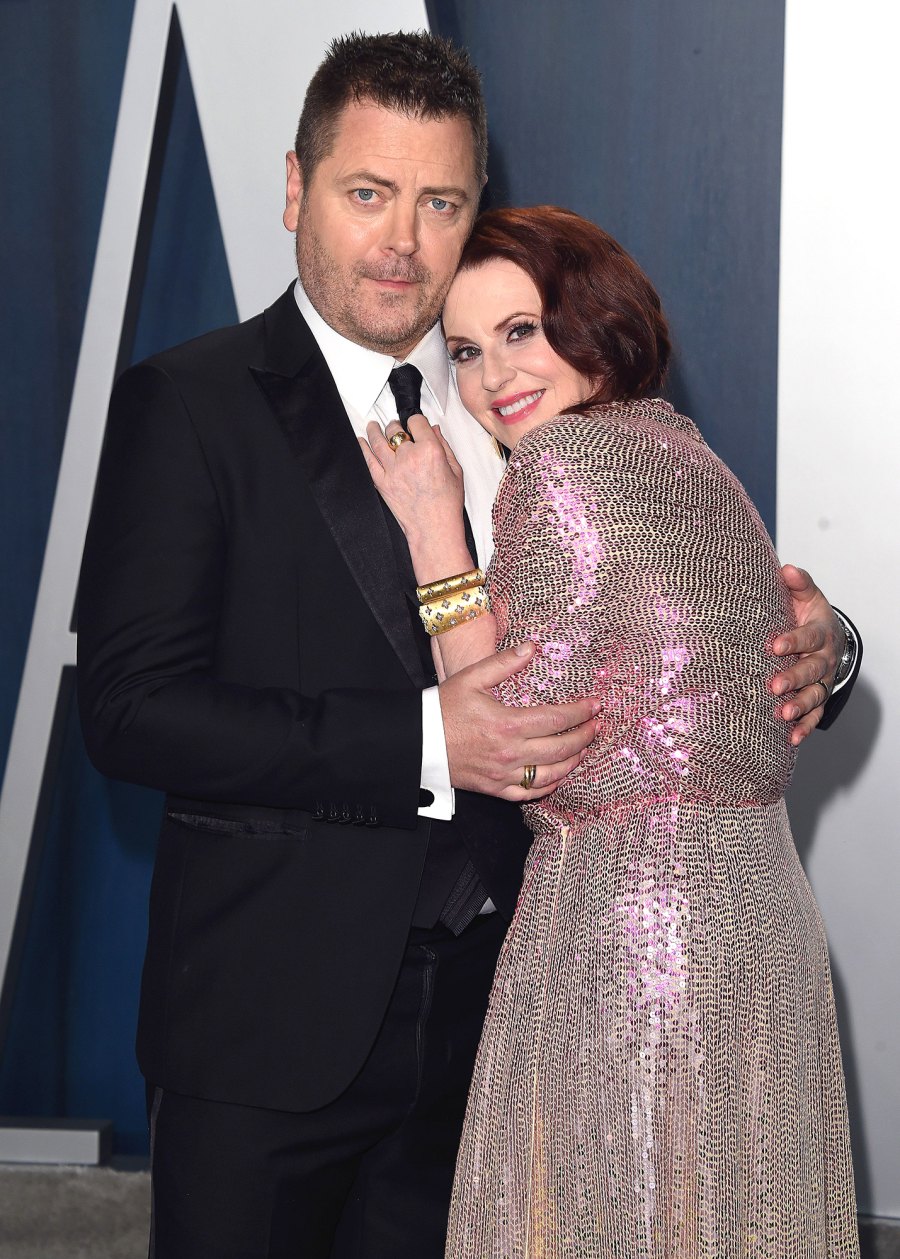 Nick Offerman and Megan Mullally's Relationship Timeline: Marriage, Touring and More