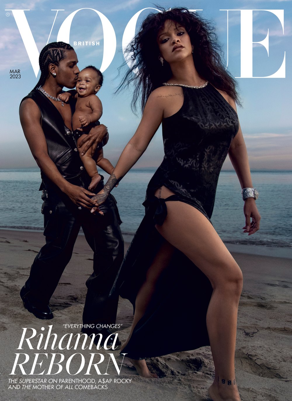 Rihanna Graces Vogue with ASAP and Baby