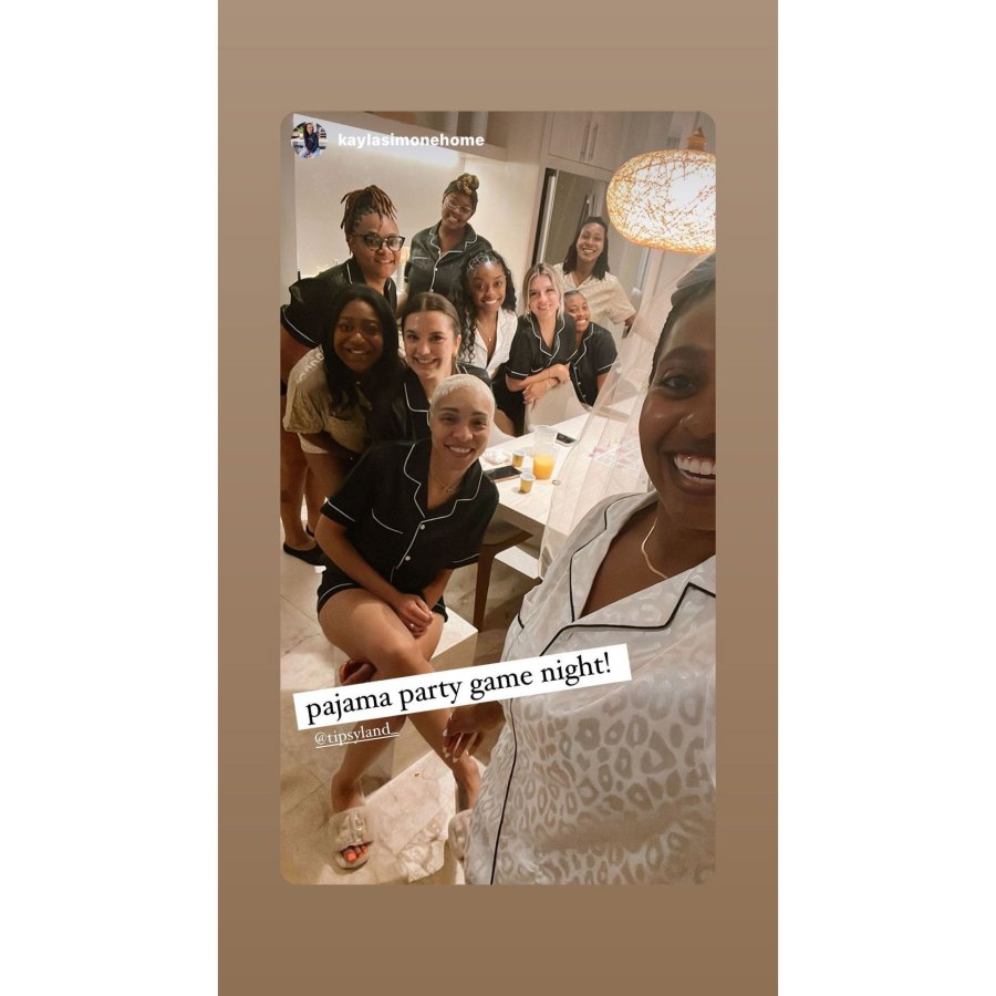 Simone Biles Celebrates at Bachelorette Party Before Jonathan Owens Wedding 7