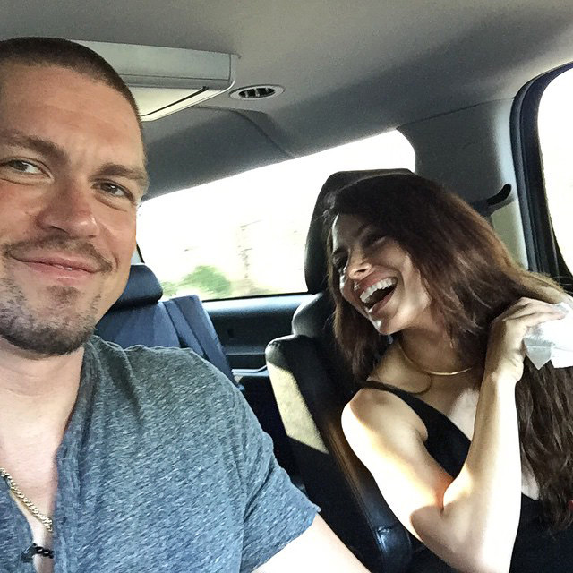 Steve Howey and Sarah Shahi- The Way They Were - 575