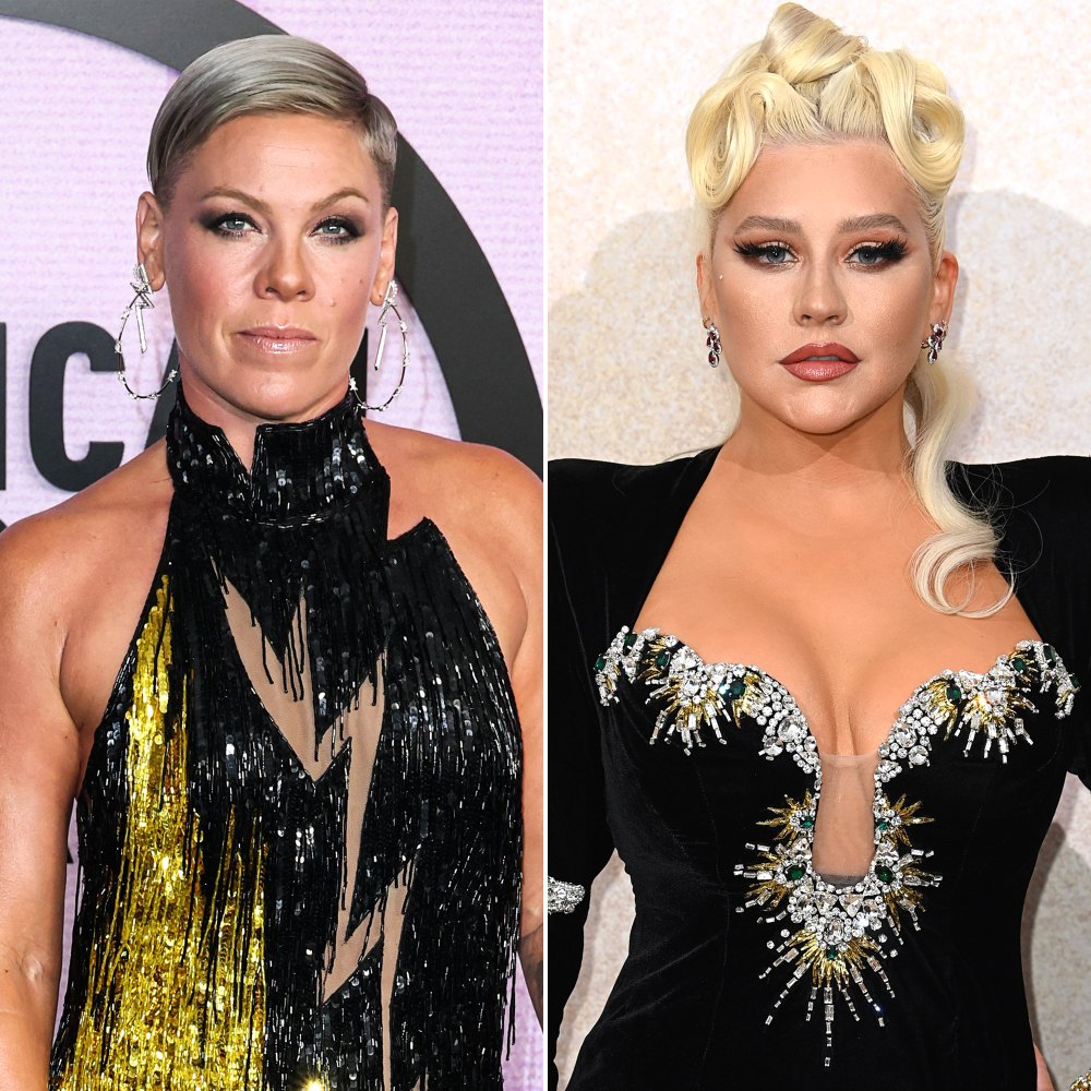 Pink Tells Christina Aguilera 'You Know Where We Stand' Amid Resurfaced 'Lady Marmalade' Drama