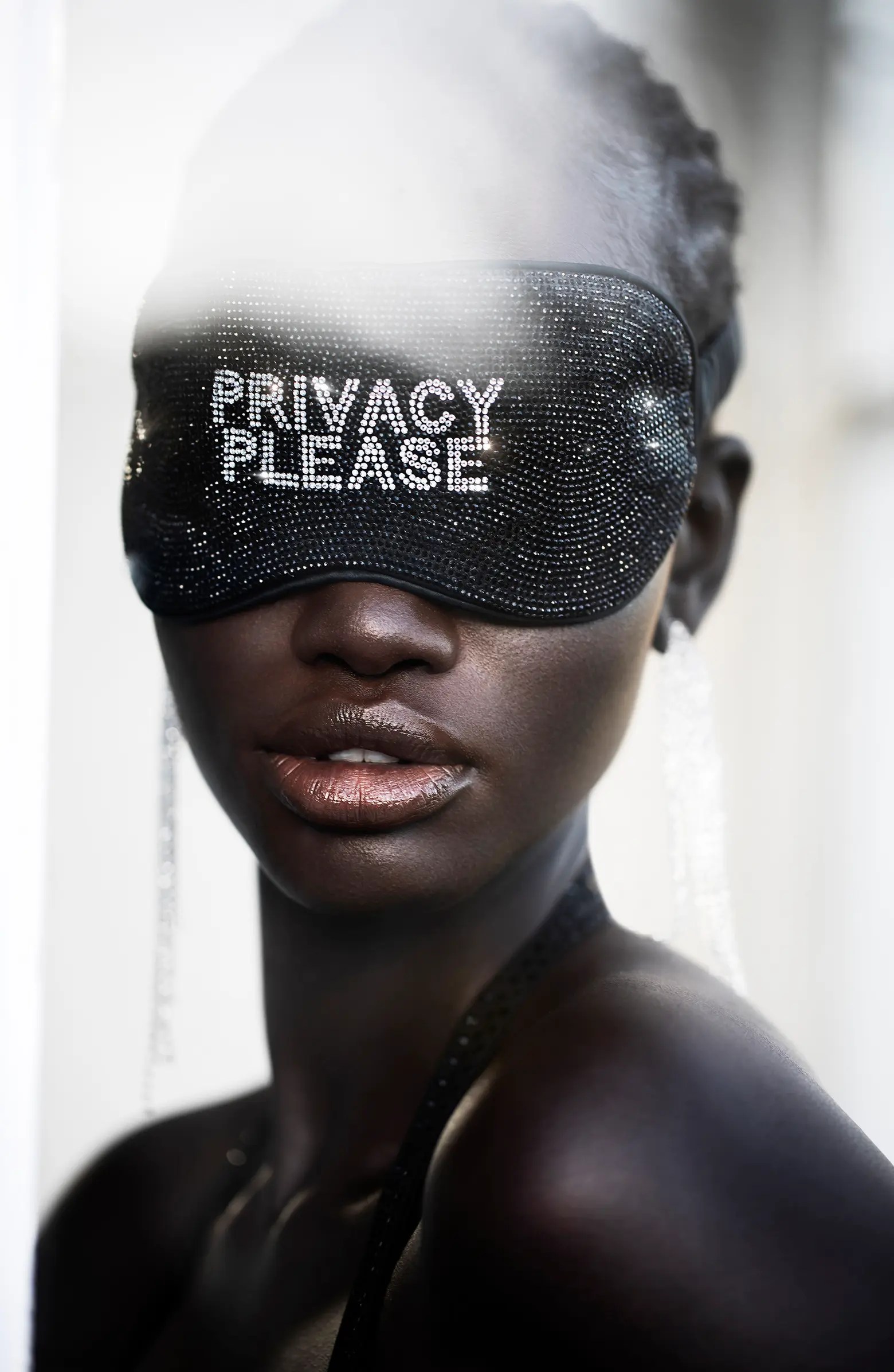 Slip sleep mask
