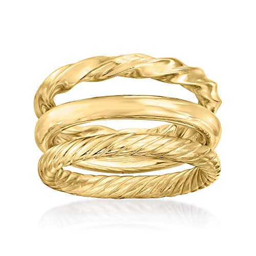Ross-Simons Jewelry Set: 3 Polished Rings
