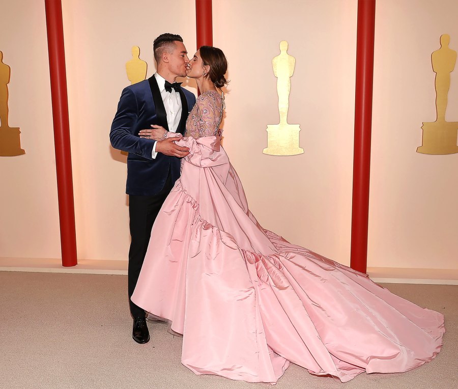 Celebrity Oscars PDA - 620 95th Annual Academy Awards, Arrivals, Los Angeles, California, USA - 12 Mar 2023 Oscars 2023