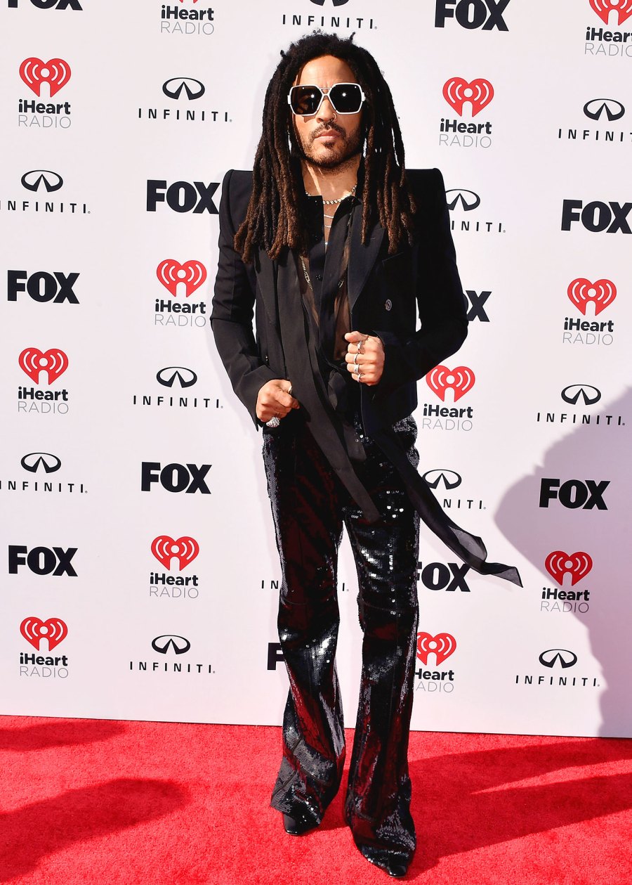 Lenny Kravitz iHeart Radio Red Carpet