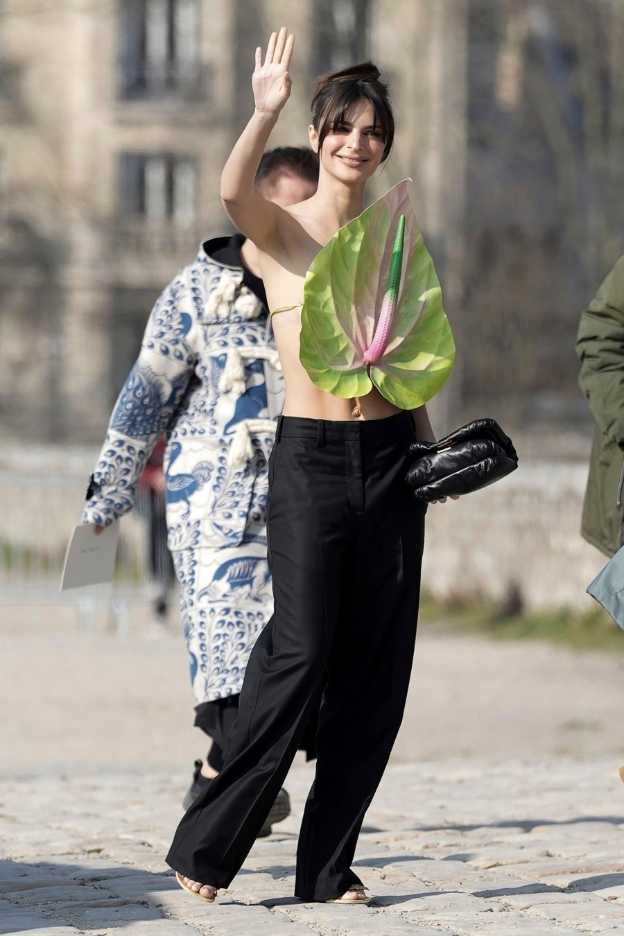 Paris Fashion Week: Jared Leto Wears Striking Red Makeup to Givenchy, More