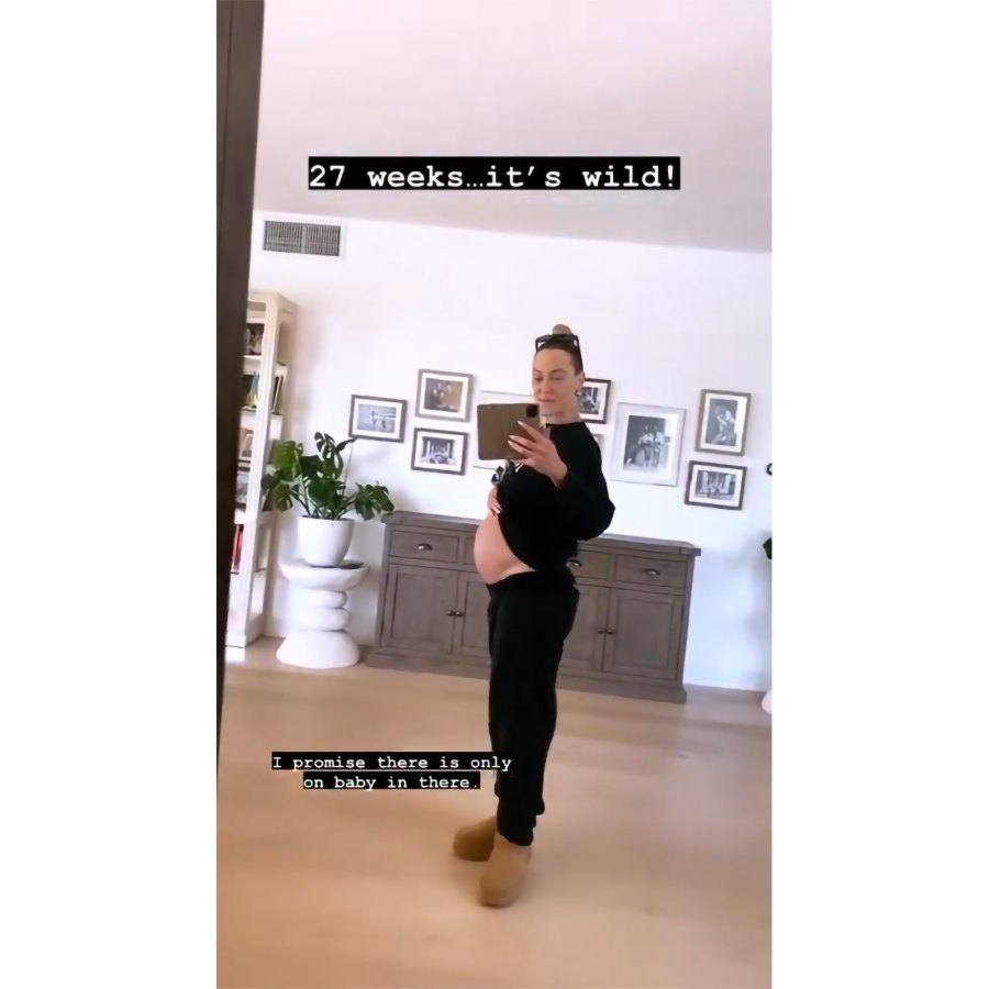 Peta Murgatroyd Shares 27-Week Baby Bump Update