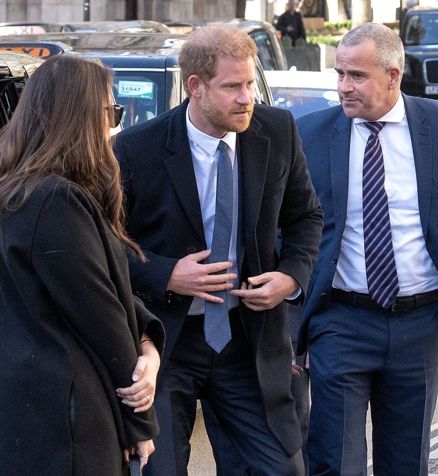 Prince Harry and Elton John Arrive at UK High Court for Associated Newspapers Limited Privacy Lawsuit Trial 6