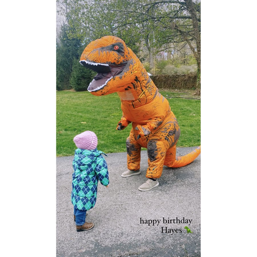 A Dino-mite Party! Maren Morris Celebrates Son Hayes' 3rd Birthday