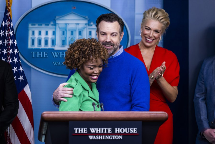 Ted Lasso Cast Visits White House to Discuss Mental Health: We All Know Someone That's Felt Alone