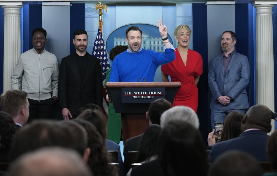 Ted Lasso Cast Visits White House to Discuss Mental Health: We All Know Someone That's Felt Alone