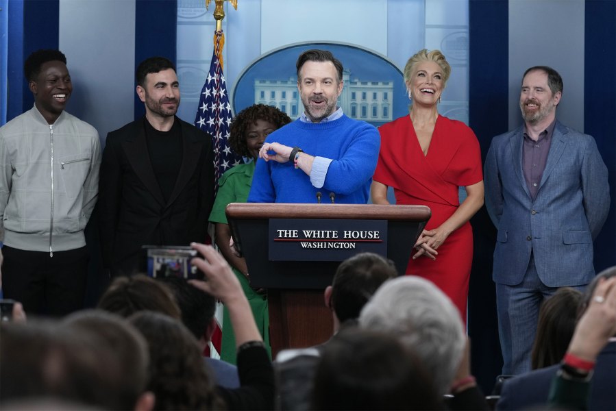 Ted Lasso Cast Visits White House to Discuss Mental Health: We All Know Someone That's Felt Alone