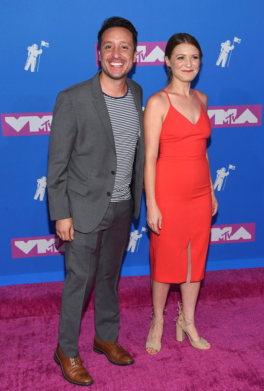 ‘Mean Girls the Musical’ Movie- Everything to Know - 043 Arturo Perez Jr., Samantha Jayne 2018 MTV Video Music Awards - Arrivals, New York, USA - 20 Aug 2018