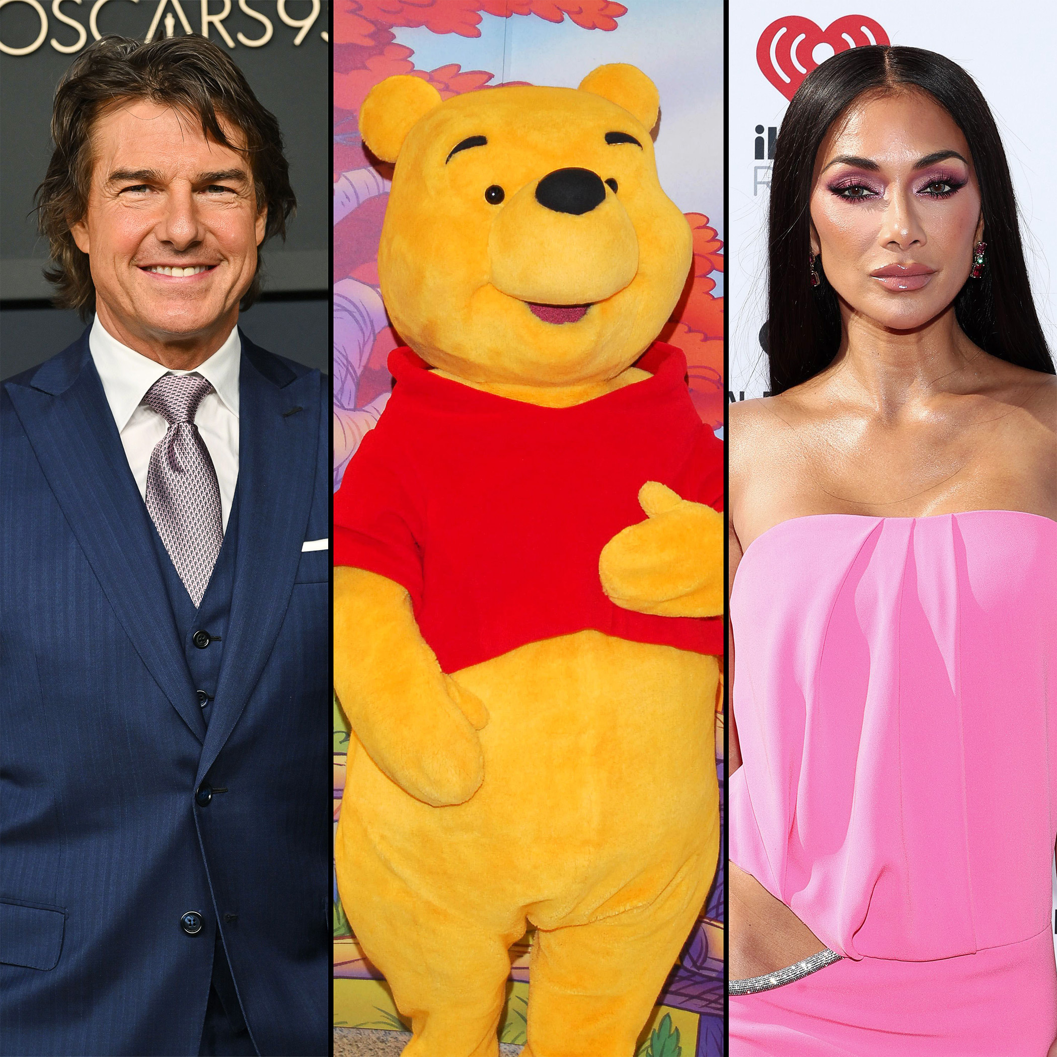 Tom Cruise, Winnie the Pooh, Nicole Scherzinger
