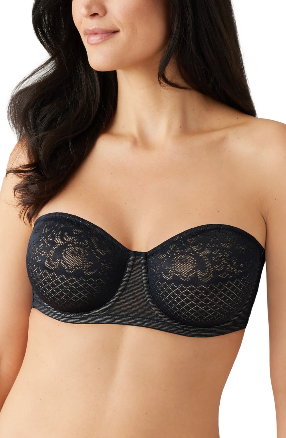 Wacoal Visual Effects Strapless Underwire Minimizer Bra