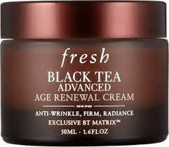 Fresh black tea cream