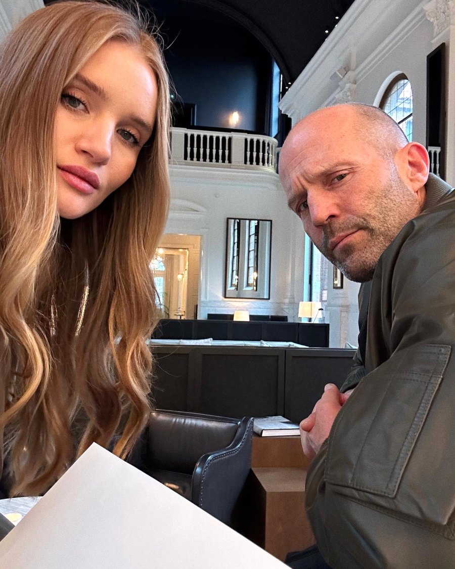 Antwerp Cuties! Rosie Huntington-Whiteley, Jason Statham’s Love Timeline