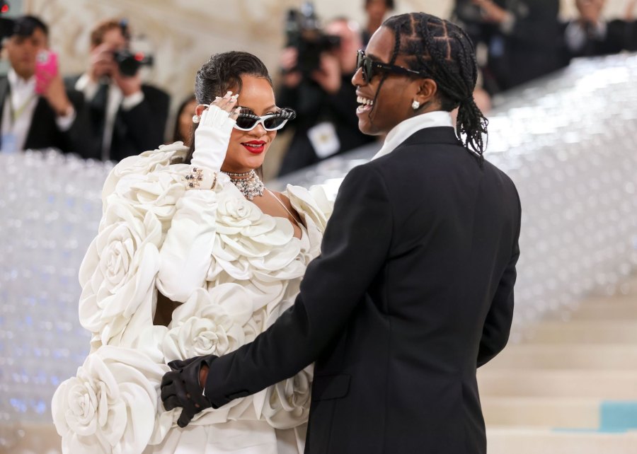 ASAP Rocky and Rihanna