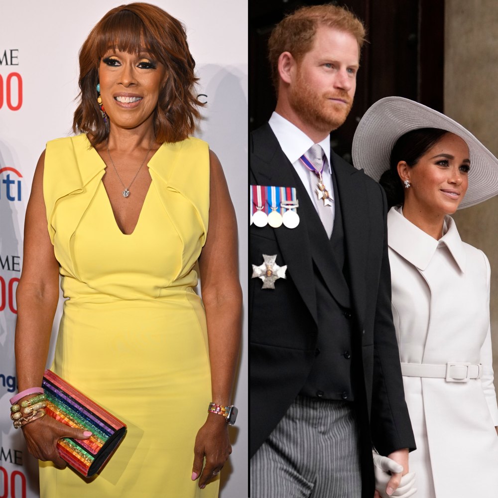 Every Time Gayle King Defended Prince Harry and Meghan Markle