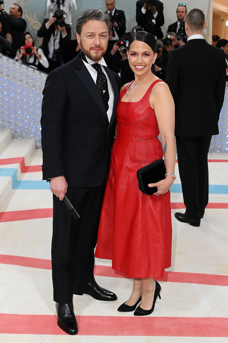 MET Gala 2023 - Red Carpet Arrivals - 588 James McAvoy and Lisa Liberati