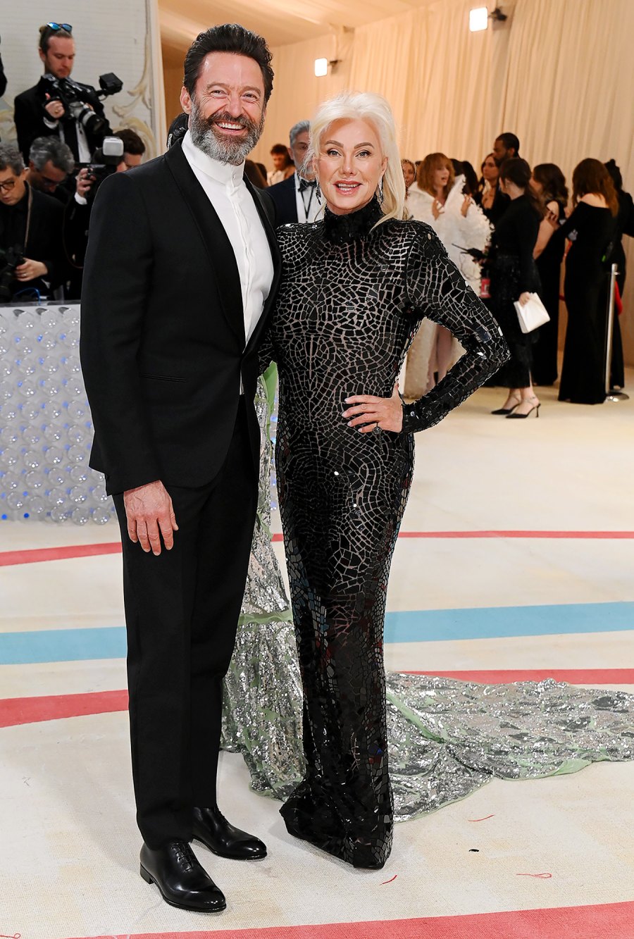 MET Gala 2023 - Red Carpet Arrivals - 627 Hugh Jackman and Deborra-Lee Furness