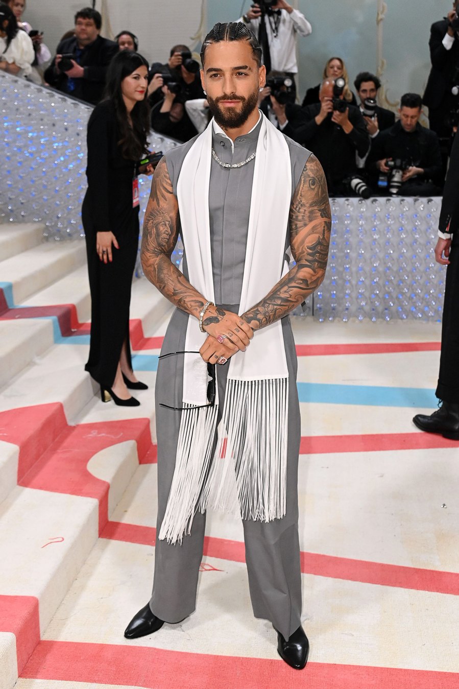 MET Gala 2023 - Red Carpet Arrivals - 638 Maluma