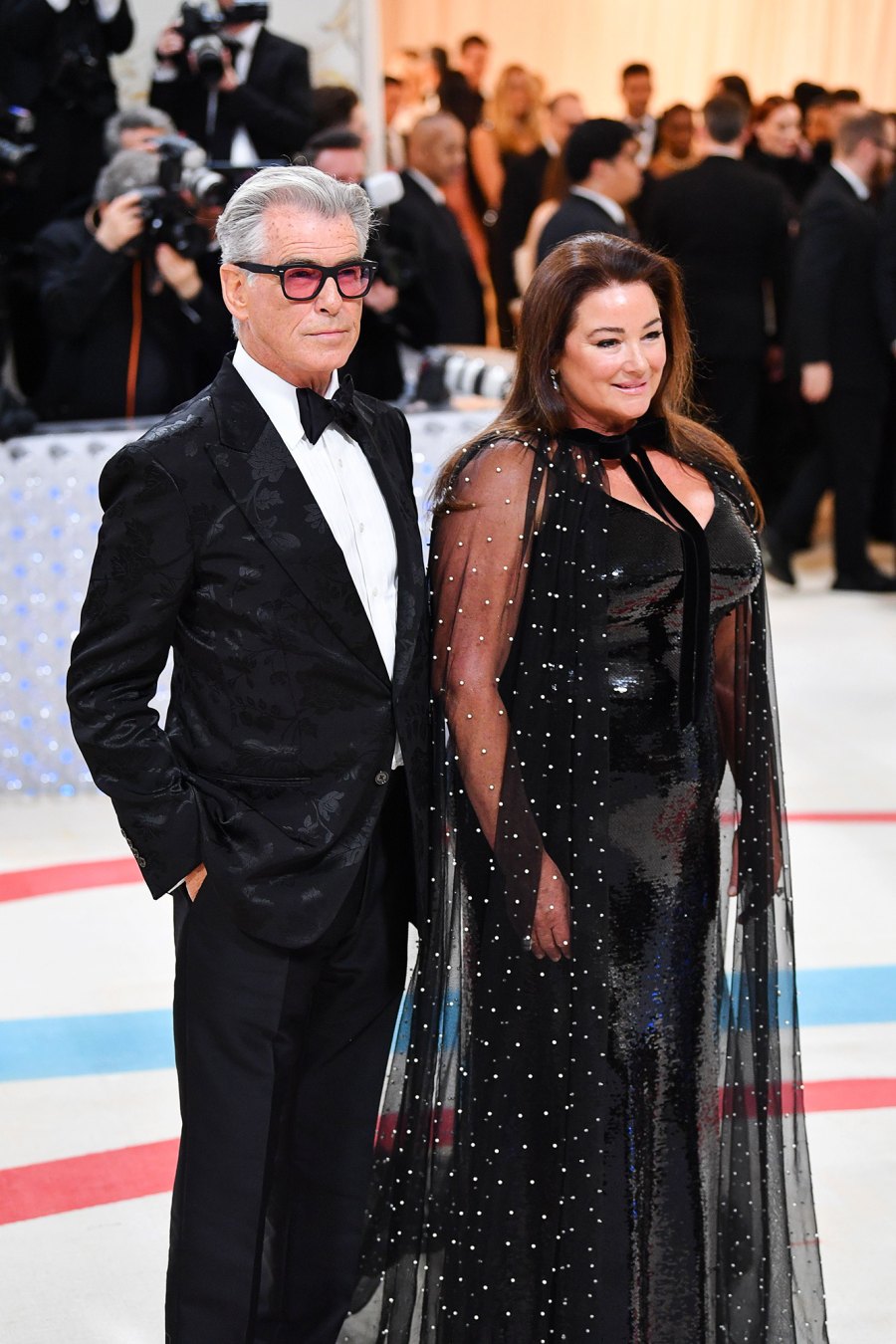 MET Gala 2023 - Red Carpet Arrivals - 676 Pierce Brosnan and Keely Shaye Brosnan