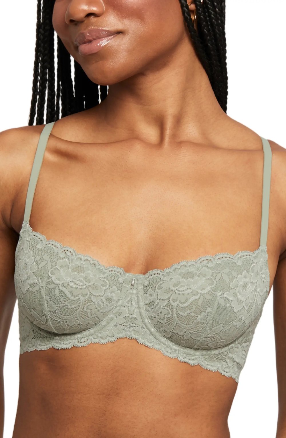 Montelle Intimates Flirt Lace Underwire Demi Bra