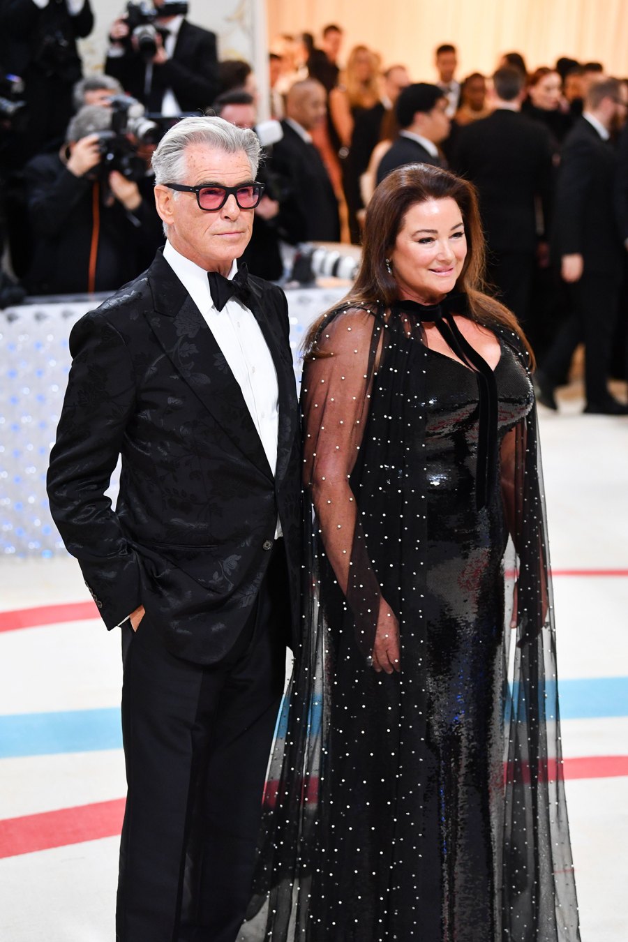 Pierce Brosnan and Wife Keely Shaye Smith Make Their 2023 Met Gala Debut