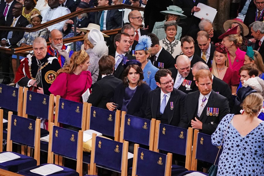 Prince Harry Sits in 3rd Row at Coronation