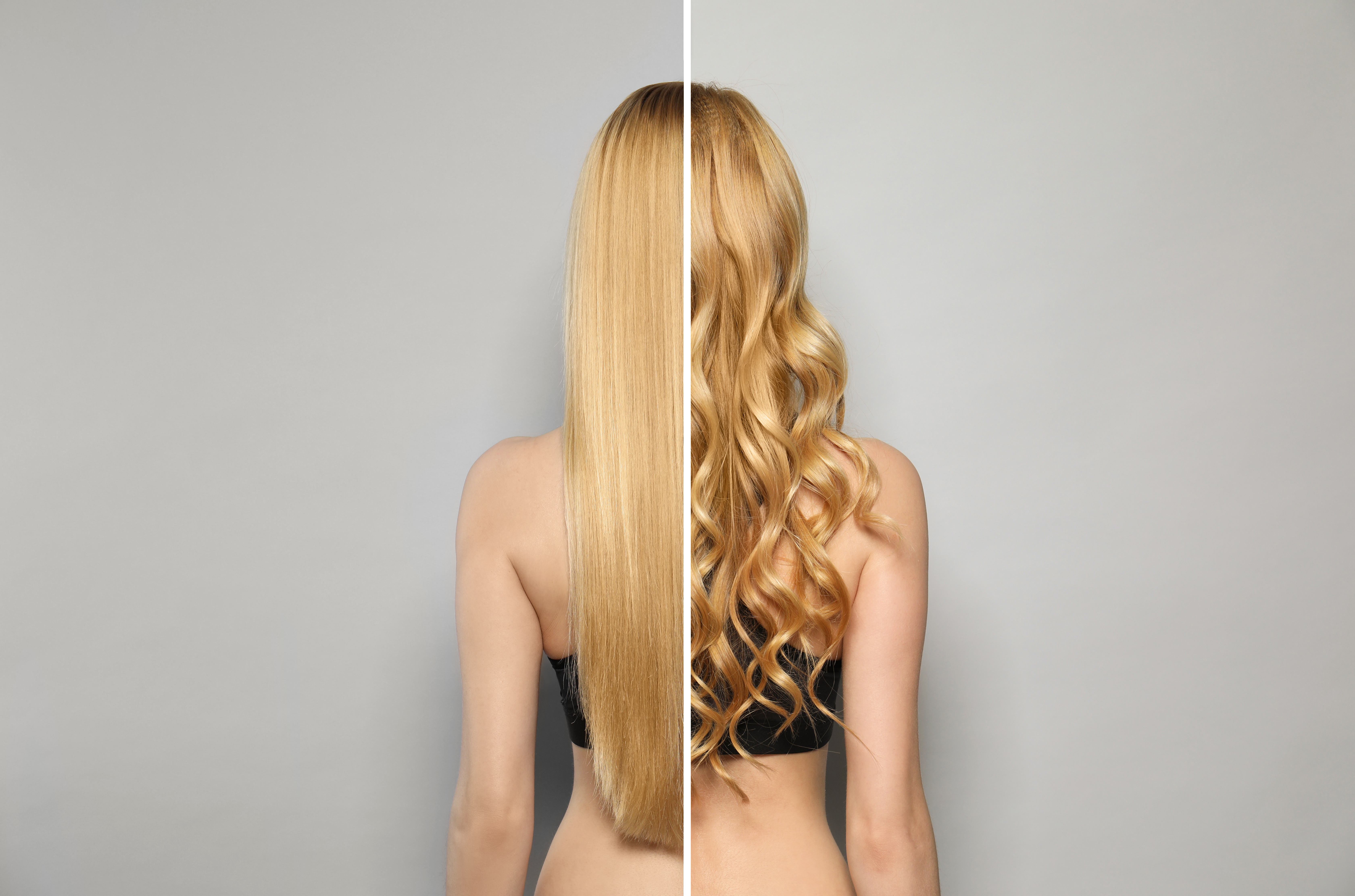 Woman-With-Curled-Hair-Before-After-Stock-Photo