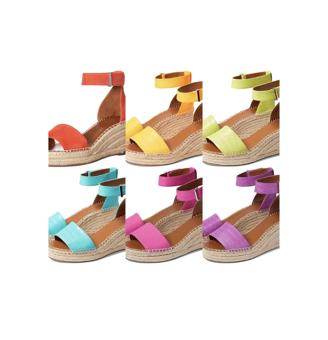 colorful espadrilles