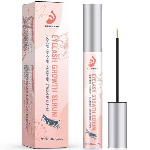 BARTSLASH Premium Eyelash Growth Serum - Irritation Free - For Longer, Thicker, Healthier, and Stronger Lashes - 0.12OZ/3.5ML