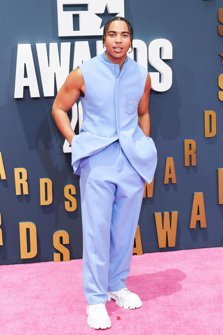 BET Awards 2023 Red Carpet Arrivals 181 Laron Hines