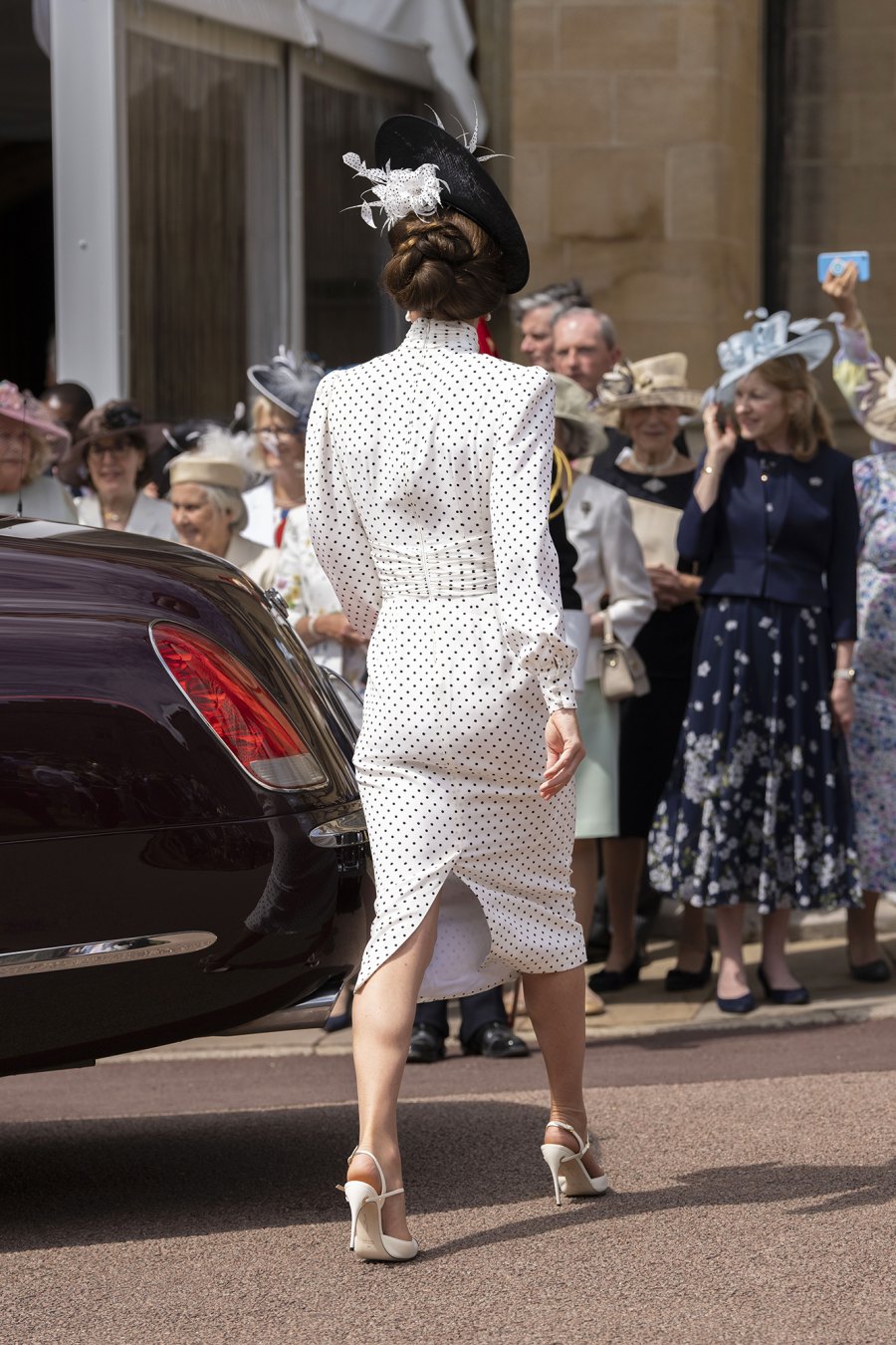 Princess Kate Looks Radiant in White While Attending the Order of the Garter Service