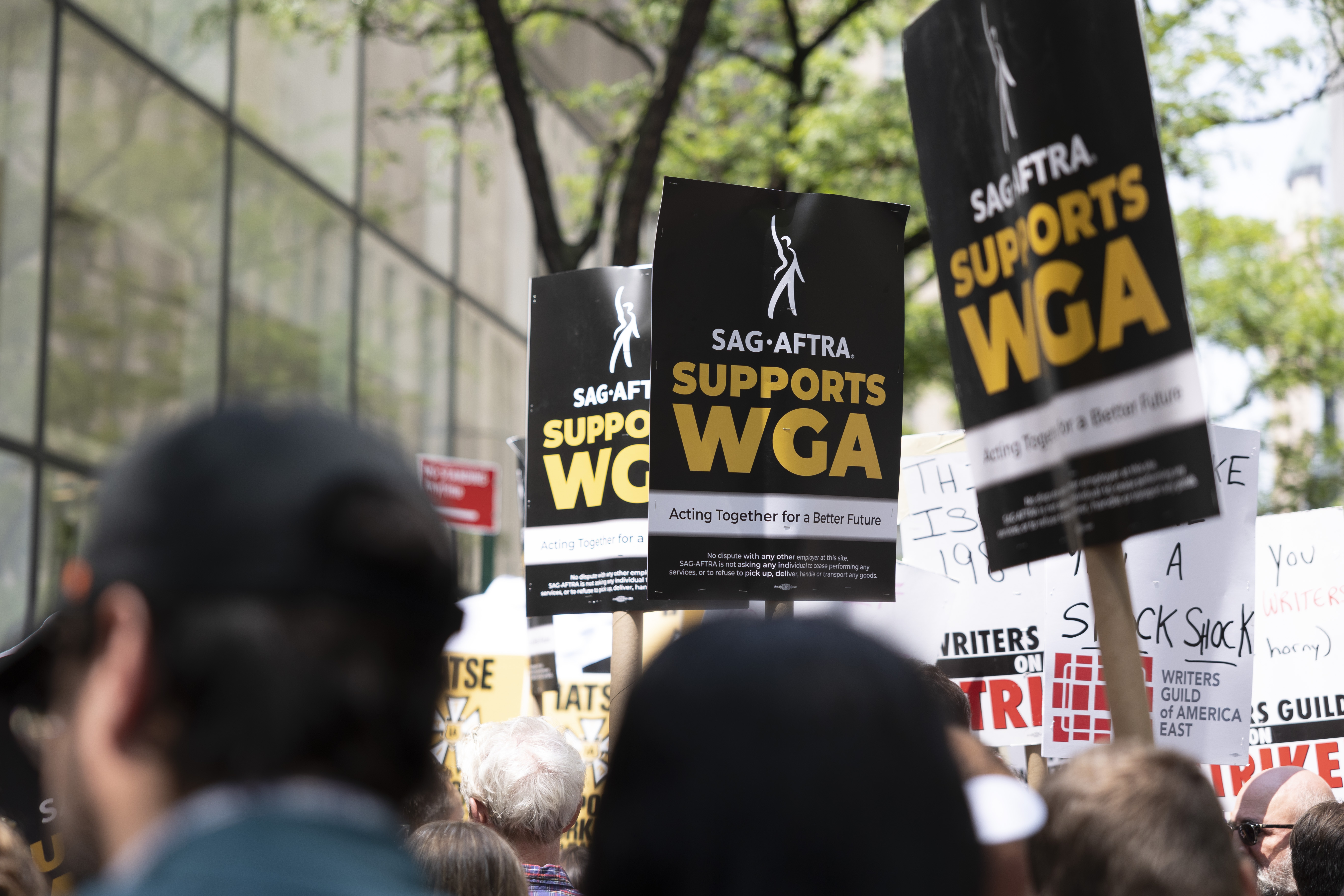 NYC: Writers Guild Of America Strike