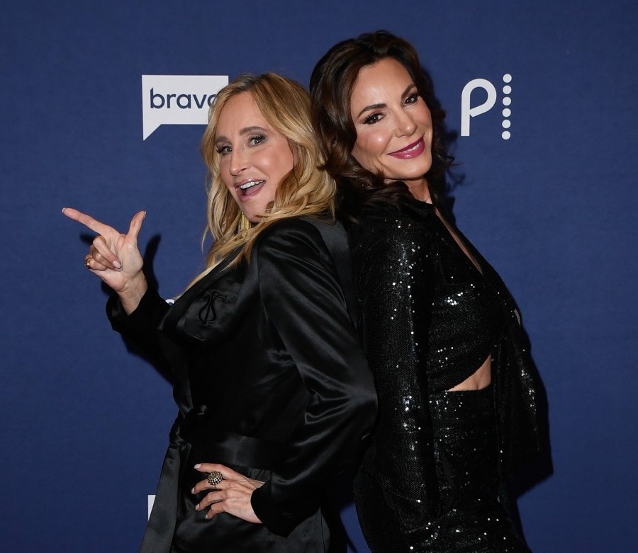 Sonja Morgan (L) and LuAnn de Lesseps