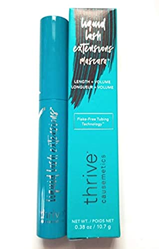 Liquid Lash Extension Mascara Crystal Brown, Long-Lasting, Dramatic Extension, Smudge-proof, Hypoallergenic Formula .38oz