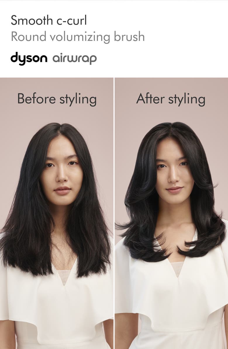 Dyson airwrap before and after