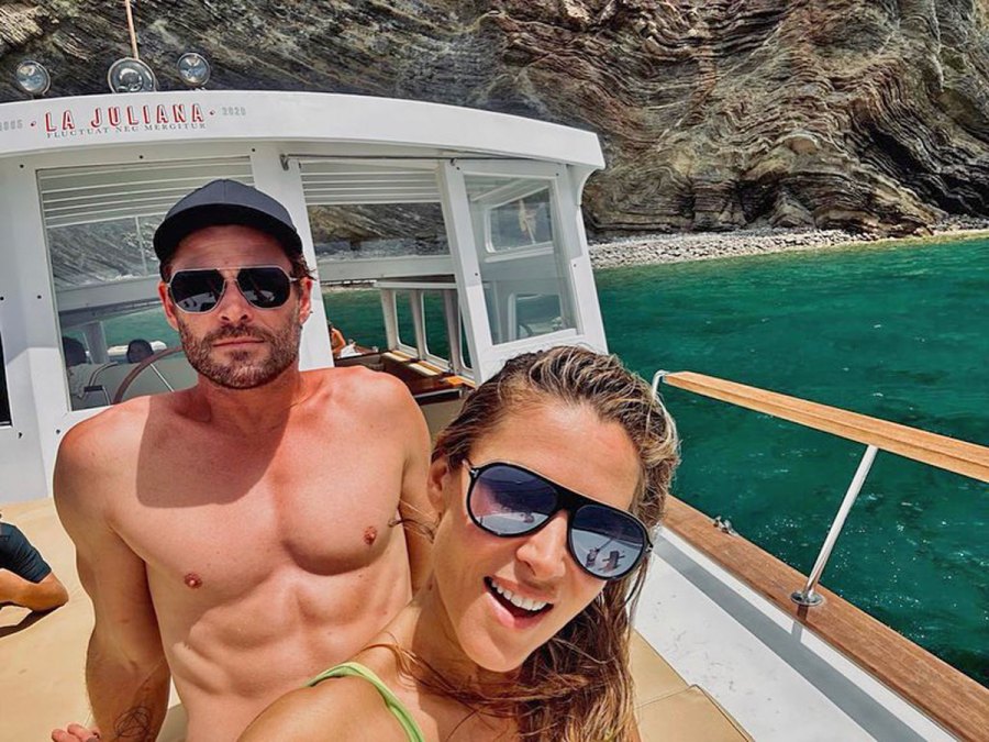 Chris Hemsworth and Elsa Pataky Show Abs While on Family Vacation