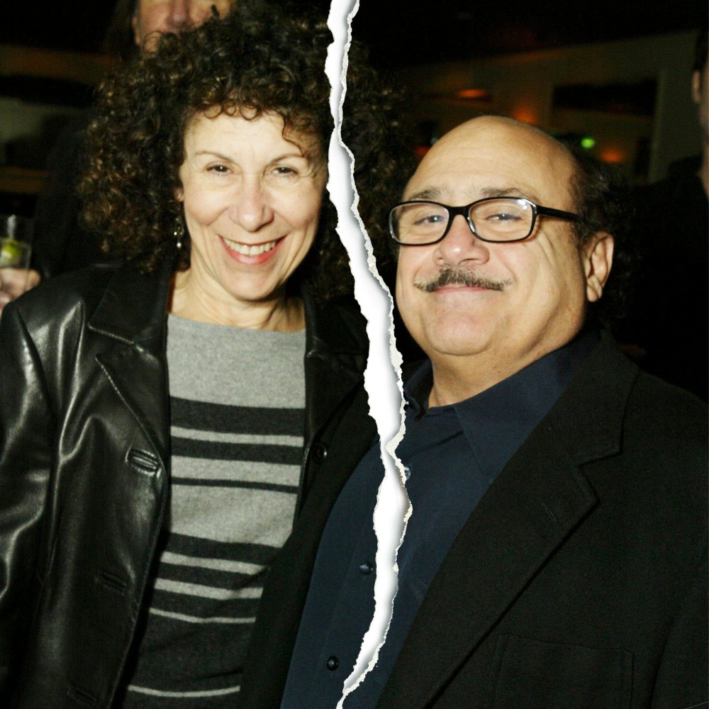 Danny DeVito, Rhea Perlman Separate