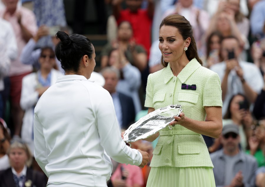 Princess Kate’s Lime Green Wimbledon Dress Perfectly Matches the Game’s Tennis Balls