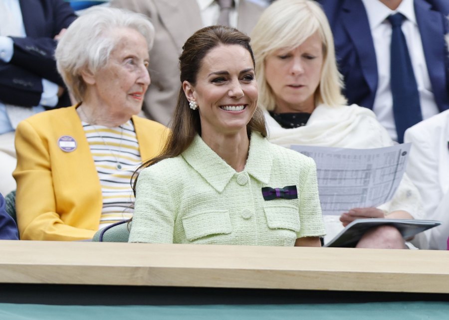 Princess Kate’s Lime Green Wimbledon Dress Perfectly Matches the Game’s Tennis Balls