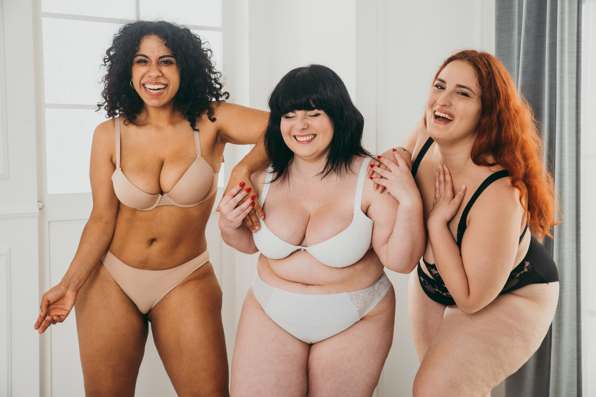 Women-Wearing-Bras-Stock-Photo