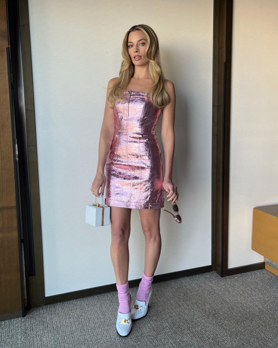 Margot Robbie's Best Looks From the 'Barbie' Movie Press Tour: Photos