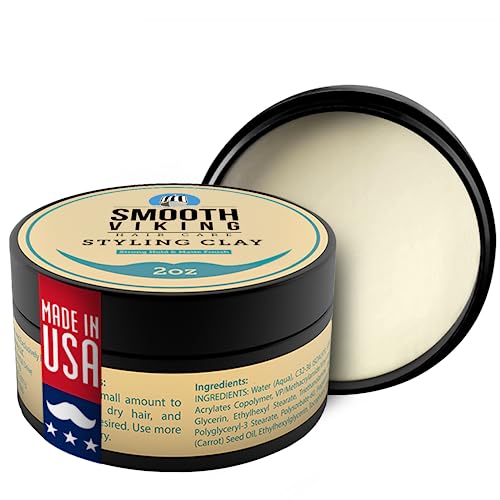 Smooth Viking Beard Care Clay Pomade