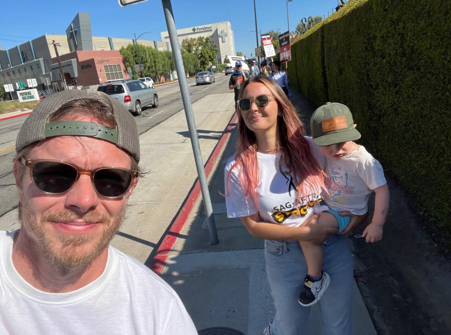 Celebrity Parents Bringing Their Kids to the SAG-AFTRA Picket Lines