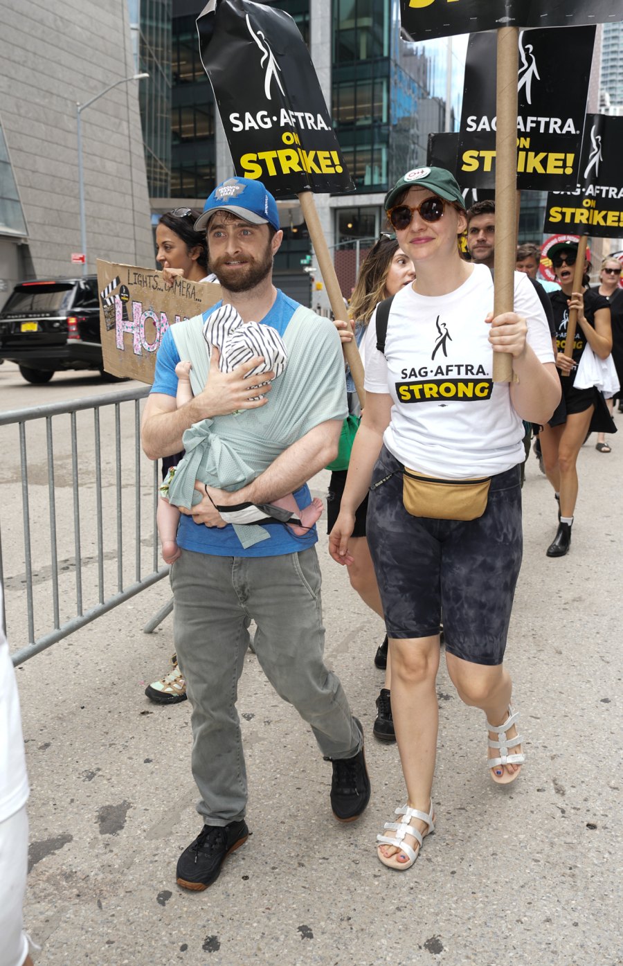 Celebrity Parents Bringing Their Kids to the SAG-AFTRA Picket Lines